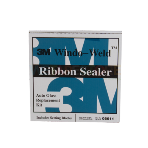 รูปของ 3M 08611 Window-Weld Ribbon Sealer กาวเส้นติดตั้งกระจกรถยนต์