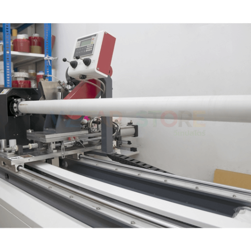 รูปของ PE Core for Slitting แกนพลาสติก สำหรับเครื่องตัดเทปกาว ขนาดแกน 3 นิ้ว ความยาวของแกน 171 เซนติเมตร