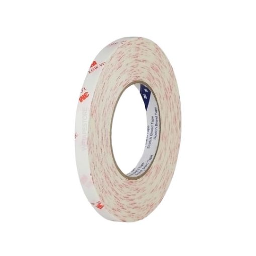 Picture of 3M 1110 Clean Removable Low-VOC Double Coated Tissue Tape เทปทิชชู่ เทปกาวสองหน้าแบบบาง กาวรีมูฟ