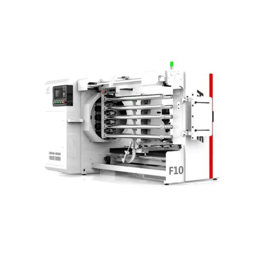 รูปของ One Step F10 เครื่องตัดเทปกาวอัตโนมัติ ความเร็วสูง High-speed flip 10-axis cutting machine