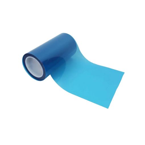 Picture of PET Blue Liner 75um Protective Film Liner Size 1000mm*250M (PN:RFT075B200)